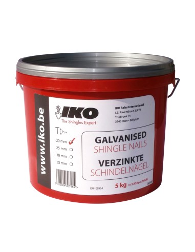 Gwoździe karbowane galwanizowane 20mm 5kg